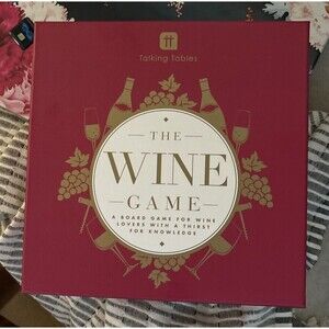 NEW The Wine Game A Board Game For Wine Lovers Gift Idea